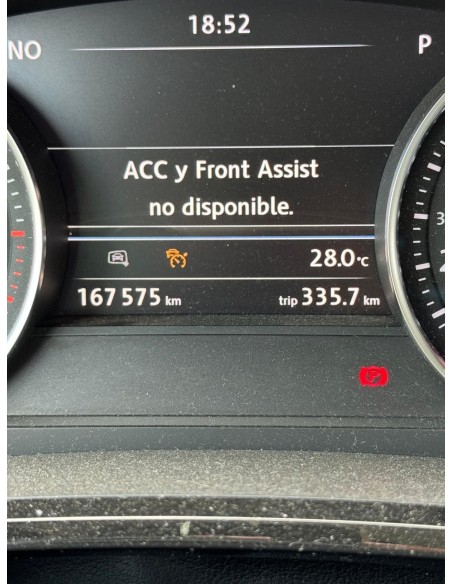 naprawy ACC i Audi Braking guard niedostępne